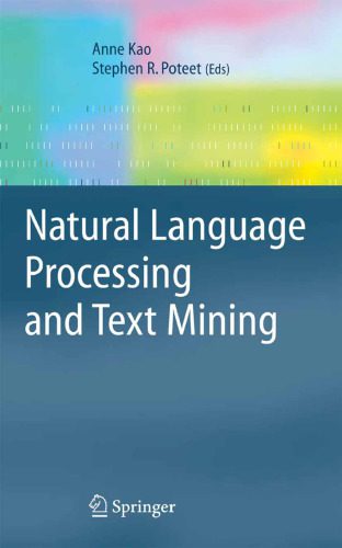 خرید و دانلود نسخه کامل کتاب Natural Language Processing and Text Mining فایل مجازی و دانلودی