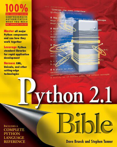 خرید و دانلود نسخه کامل کتاب Python 2.1 Bible فایل مجازی و دانلودی