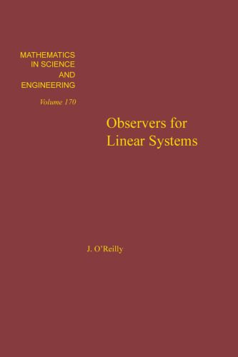 خرید و دانلود نسخه کامل کتاب Observers for Linear Systems فایل مجازی و دانلودی
