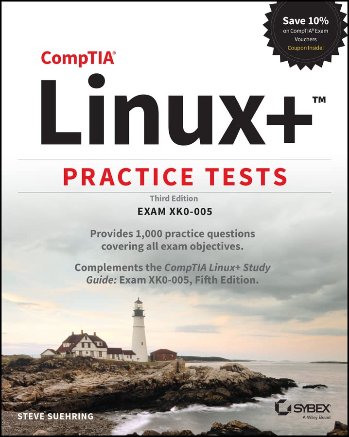 خرید و دانلود نسخه کامل کتاب CompTIA Linux+ Practice Tests: Exam XK0-005 فایل مجازی و دانلودی