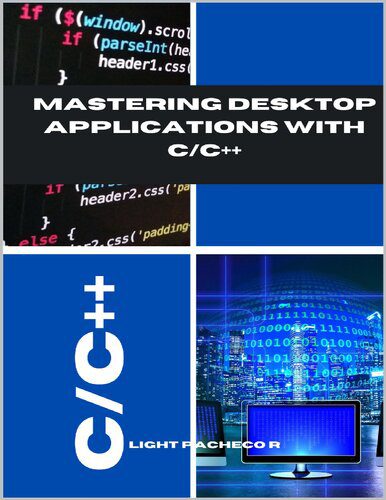 خرید و دانلود نسخه کامل کتاب Mastering Desktop Applications with C/C++ فایل مجازی و دانلودی