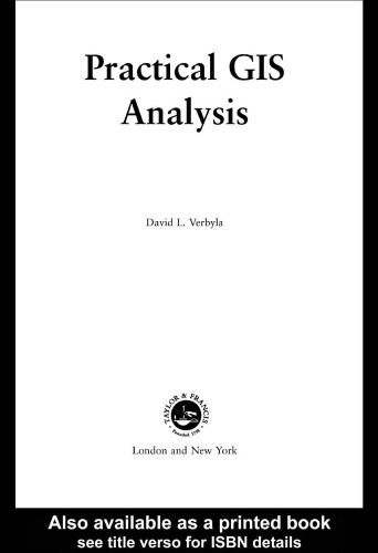 خرید و دانلود نسخه کامل کتاب Practical GIS Analysis فایل مجازی و دانلودی