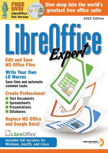 خرید و دانلود نسخه کامل کتاب LibreOffice Expert 2021-2022 – Digital Issue (covers 7.2.2 version) فایل مجازی و دانلودی