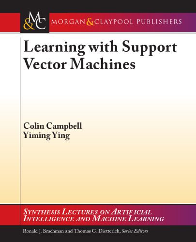 خرید و دانلود نسخه کامل کتاب Learning with Support Vector Machines فایل مجازی و دانلودی