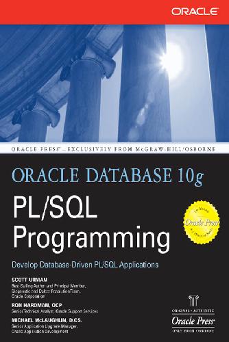 خرید و دانلود نسخه کامل کتاب Oracle Database 10g PL/SQL Programming فایل مجازی و دانلودی