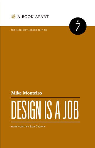خرید و دانلود نسخه کامل کتاب Design Is a Job فایل مجازی و دانلودی