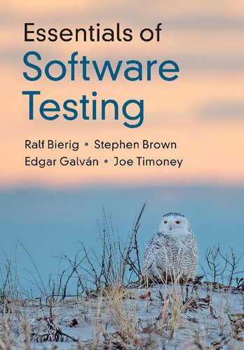 خرید و دانلود نسخه کامل کتاب Essentials of Software Testing فایل مجازی و دانلودی
