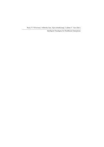 خرید و دانلود نسخه کامل کتاب Intelligent Paradigms for Healthcare Enterprises فایل مجازی و دانلودی