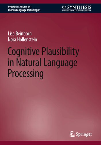 خرید و دانلود نسخه کامل کتاب Cognitive Plausibility in Natural Language Processing فایل مجازی و دانلودی