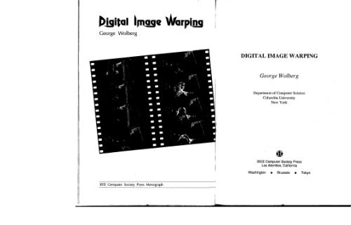 خرید و دانلود نسخه کامل کتاب Digital Image Warping (Systems) فایل مجازی و دانلودی