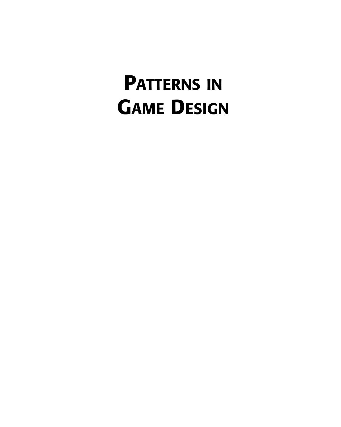 خرید و دانلود نسخه کامل کتاب Patterns in Game Design فایل مجازی و دانلودی