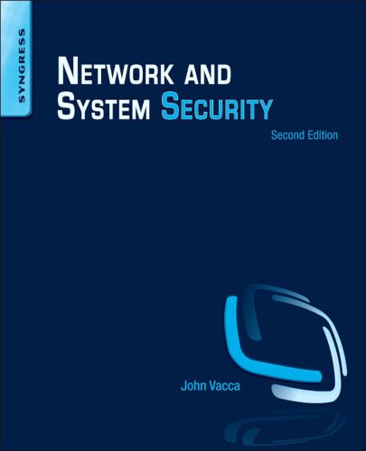 خرید و دانلود نسخه کامل کتاب Network and System Security  Second Edition فایل مجازی و دانلودی
