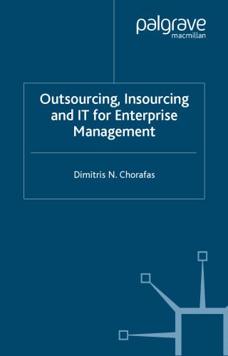 خرید و دانلود نسخه کامل کتاب Outsourcing  Insourcing and IT for Enterprise Management فایل مجازی و دانلودی