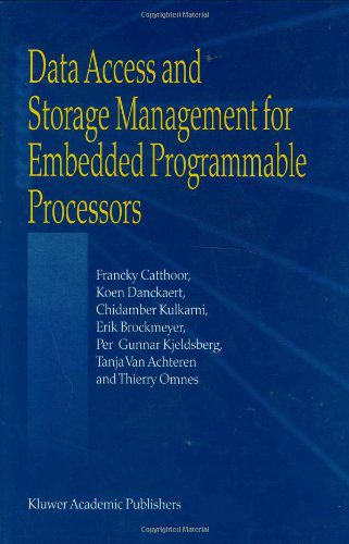 خرید و دانلود نسخه کامل کتاب Data access and storage management for embedded programmable processors فایل مجازی و دانلود