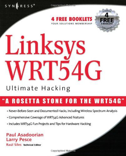 خرید و دانلود نسخه کامل کتاب Linksys WRT54G Ultimate Hacking فایل مجازی و دانلودی