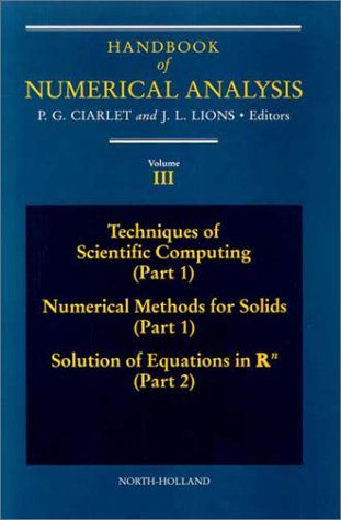 خرید و دانلود نسخه کامل کتاب Handbook of numerical analysis فایل مجازی و دانلودی