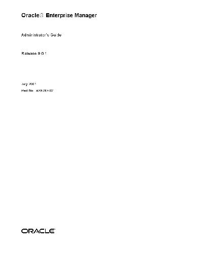 خرید و دانلود نسخه کامل کتاب Oracle Enterprise Manager. Administrator s Guide فایل مجازی و دانلودی