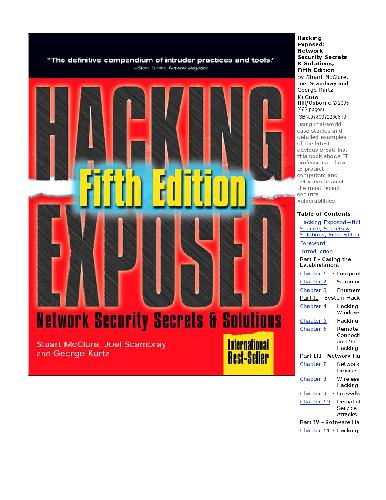 خرید و دانلود نسخه کامل کتاب Hacking Exposed – Linux: Linux Security Secrets فایل مجازی و دانلودی