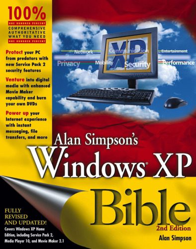 خرید و دانلود نسخه کامل کتاب Alan Simpson s Windows XP Bible فایل مجازی و دانلودی