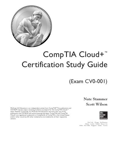 خرید و دانلود نسخه کامل کتاب CompTIA Cloud+ Certification Study Guide (Exam CV0-001) فایل مجازی و دانلودی