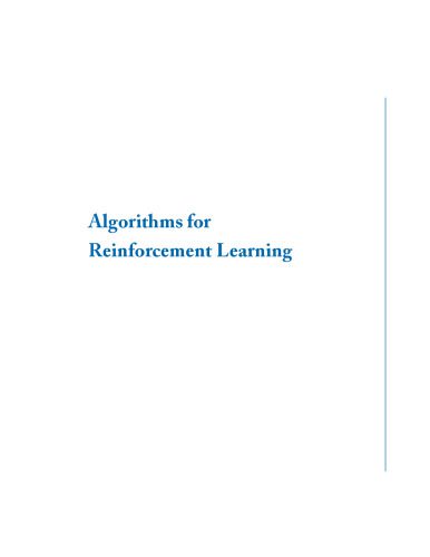 خرید و دانلود نسخه کامل کتاب Algorithms for Reinforcement Learning فایل مجازی و دانلودی