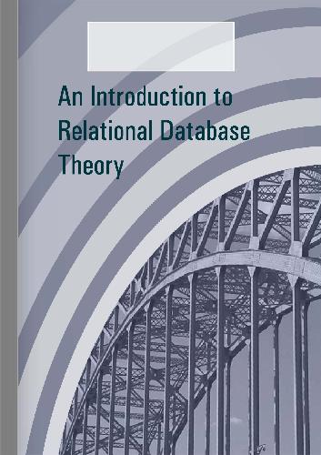خرید و دانلود نسخه کامل کتاب An Introduction to Relational Database Theory فایل مجازی و دانلودی