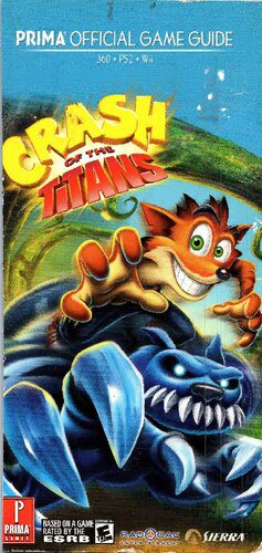 خرید و دانلود نسخه کامل کتاب Crash Of The Titans: Prima Official Game Guide فایل مجازی و دانلودی