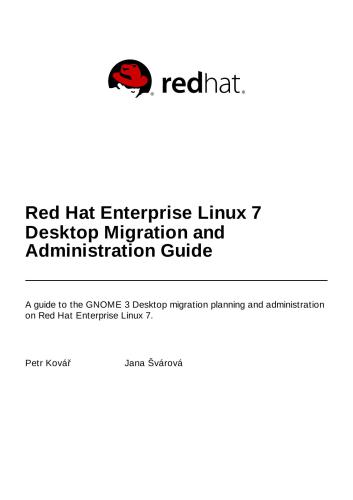 خرید و دانلود نسخه کامل کتاب Red Hat Enterprise Linux 7 Desktop Migration and Administration Guide فایل مجازی و دانلودی