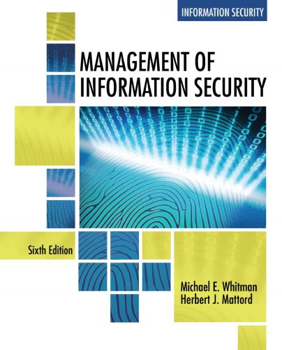 خرید و دانلود نسخه کامل کتاب Management of Information Security فایل مجازی و دانلودی