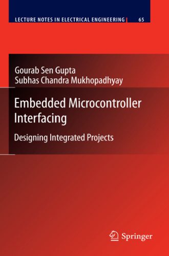 خرید و دانلود نسخه کامل کتاب Embedded Microcontroller Interfacing: Designing Integrated Projects فایل مجازی و دانلودی