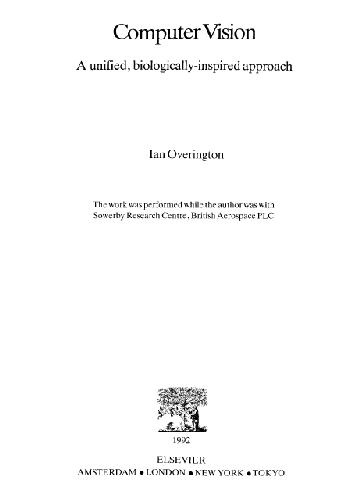 خرید و دانلود نسخه کامل کتاب Computer Vision: A Unified  Biologically-Inspired Approach فایل مجازی و دانلودی