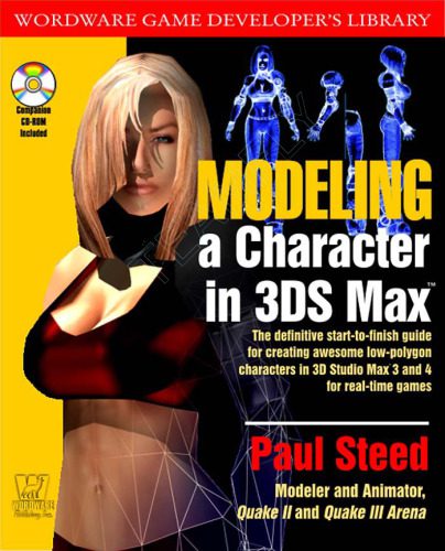 خرید و دانلود نسخه کامل کتاب Modeling a Character in 3DS Max فایل مجازی و دانلودی