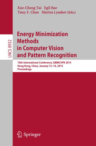 خرید و دانلود نسخه کامل کتاب Energy Minimization Methods in Computer Vision and Pattern Recognition: 10th International