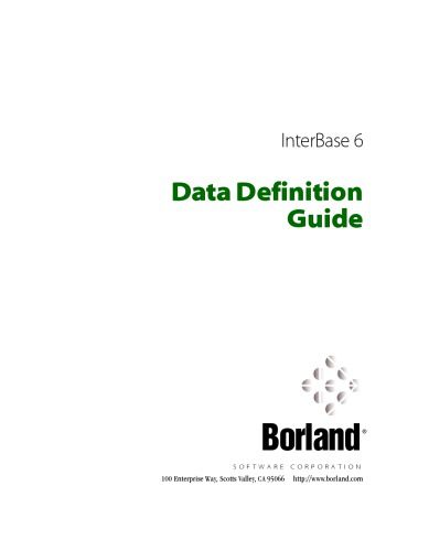 خرید و دانلود نسخه کامل کتاب Interbase DataDef فایل مجازی و دانلودی