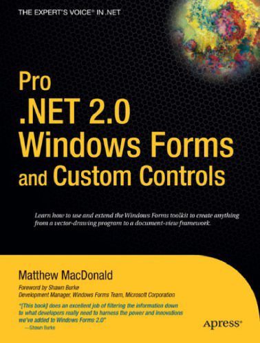 خرید و دانلود نسخه کامل کتاب Pro .NET 2.0 Windows Forms and Custom Controls in C# فایل مجازی و دانلودی