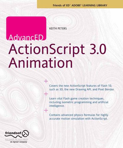خرید و دانلود نسخه کامل کتاب AdvancED ActionScript 3.0 Animation فایل مجازی و دانلودی