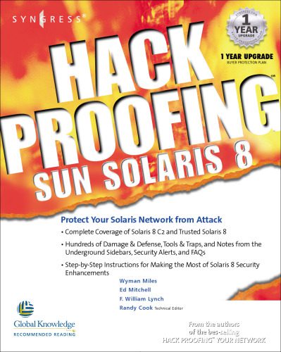 خرید و دانلود نسخه کامل کتاب Hack Proofing Sun Solaris 8 فایل مجازی و دانلودی