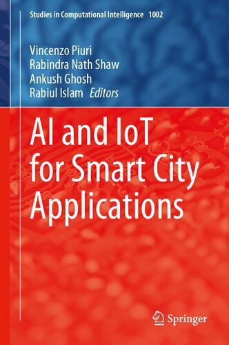 خرید و دانلود نسخه کامل کتاب AI and IoT for Smart City Applications فایل مجازی و دانلودی