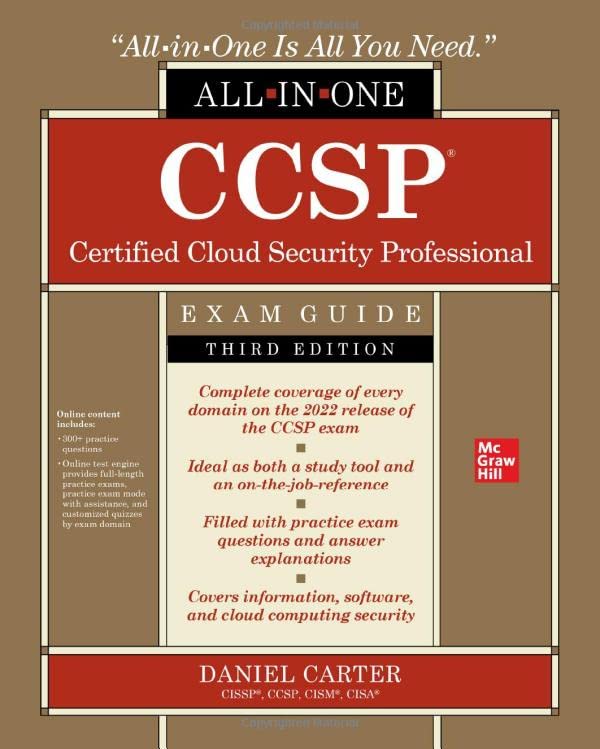 خرید و دانلود نسخه کامل کتاب CCSP Certified Cloud Security Professional All-in-One Exam Guide فایل مجازی و دانلودی