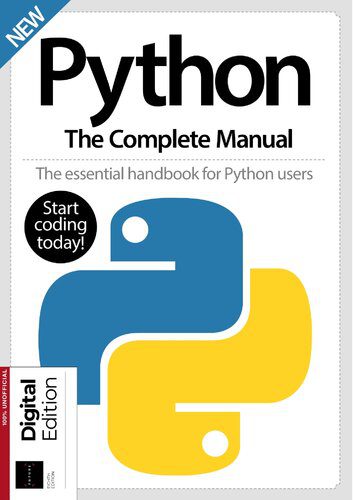 خرید و دانلود نسخه کامل کتاب Python The Complete Manual: The Essential Handbook for Python Users فایل مجازی و دانلودی