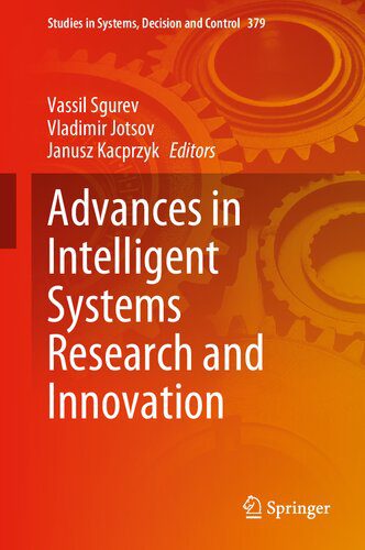 خرید و دانلود نسخه کامل کتاب Advances in Intelligent Systems Research and Innovation فایل مجازی و دانلودی