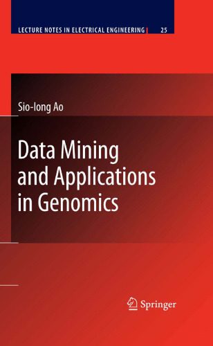 خرید و دانلود نسخه کامل کتاب Data Mining and Applications in Genomics فایل مجازی و دانلودی