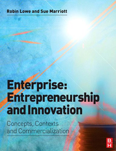 خرید و دانلود نسخه کامل کتاب Enterprise: Entrepreneurship and Innovation: Concepts  Contexts and Commercialization فایل