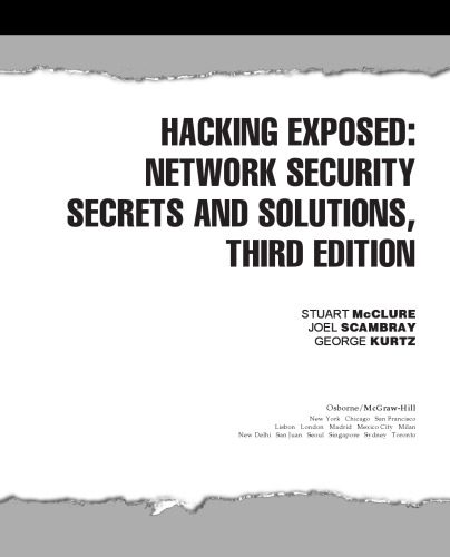 خرید و دانلود نسخه کامل کتاب Hacking Exposed: Network Security Secrets & Solutions فایل مجازی و دانلودی