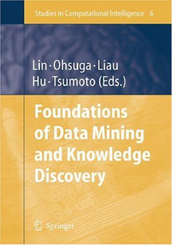 خرید و دانلود نسخه کامل کتاب Foundations of Data Mining and Knowledge Discovery فایل مجازی و دانلودی