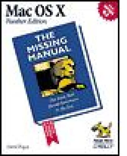 خرید و دانلود نسخه کامل کتاب Mac OS X: The Missing Manual  Panther Edition فایل مجازی و دانلودی