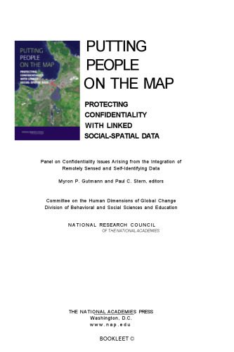 خرید و دانلود نسخه کامل کتاب Putting people on the map: protecting confidentiality with linked social-spatial data فایل
