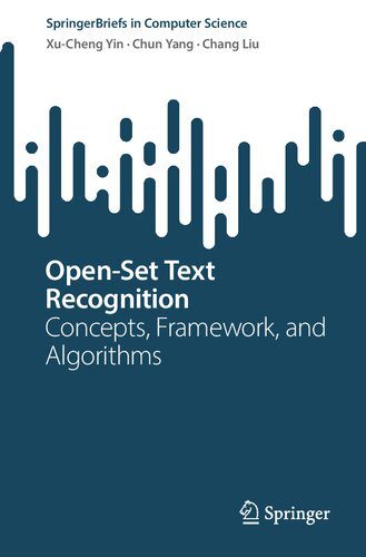 خرید و دانلود نسخه کامل کتاب Open-Set Text Recognition: Concepts  Framework  and Algorithms فایل مجازی و دانلودی