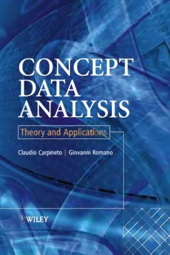 خرید و دانلود نسخه کامل کتاب Concept Data Analysis : Theory and Applications فایل مجازی و دانلودی