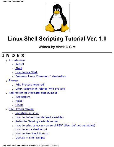 خرید و دانلود نسخه کامل کتاب Linux Shell Scripting Tutorial فایل مجازی و دانلودی